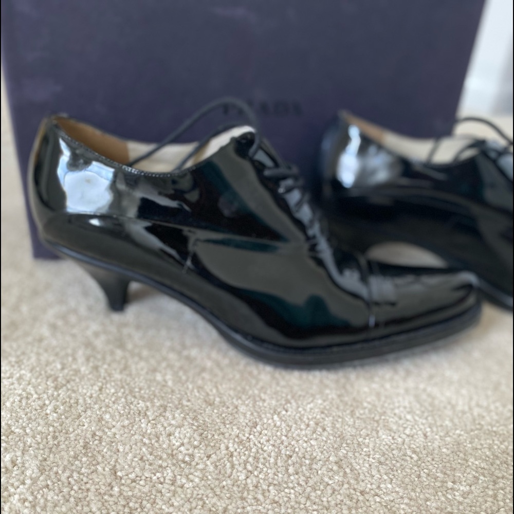 Vintage Prada Patent Leather Heels - image 2